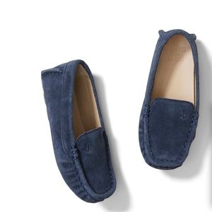 Janie and Jack Navy Suede Driving Shoe: New size 6